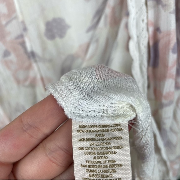 Free People floral pastel kimono - Picture 5 of 7